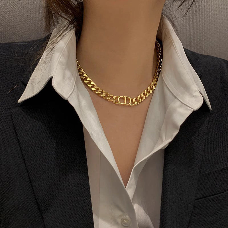 CD Gold Heavyweight Necklace