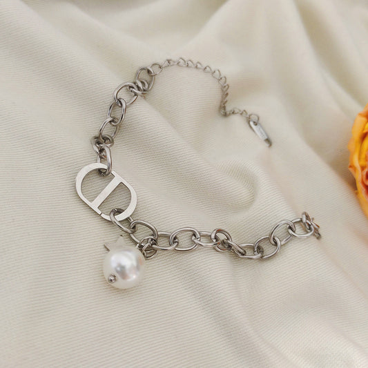 Silver CD Bracelet