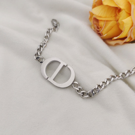 Silver CD Bracelet