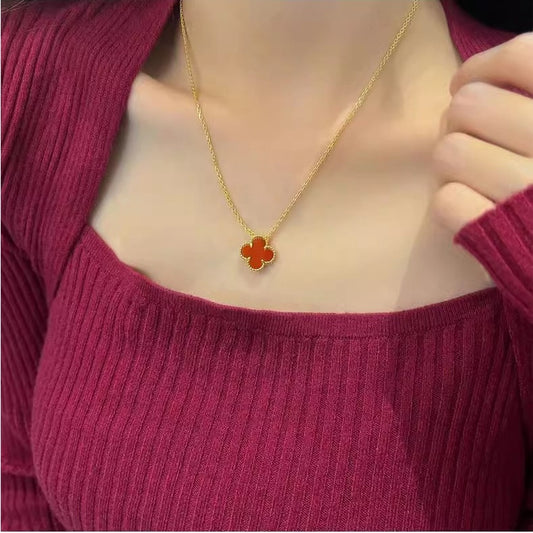 Red Clover Necklace